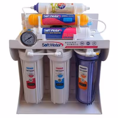 دستگاه تصفیه آب خانگی مدل softwater plast m700