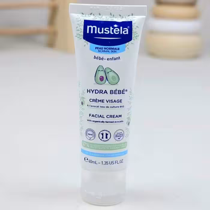 کرم مرطوب کننده کودک موستلا مدل HYDRA BEBE حجم 40 میلی لیتر mustela