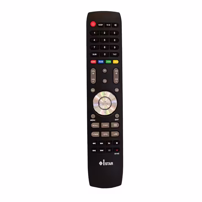 ریموت کنترل گیرنده دیجیتال iSTAR51143 – کنترل ISTAR رسیور