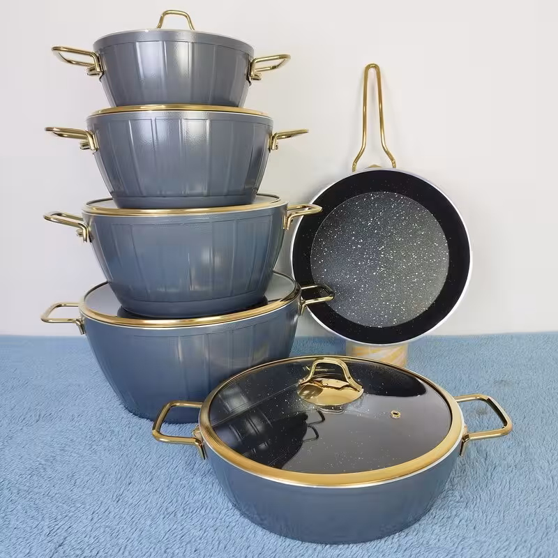 سرویس 11 پارچه ویولا طوسی