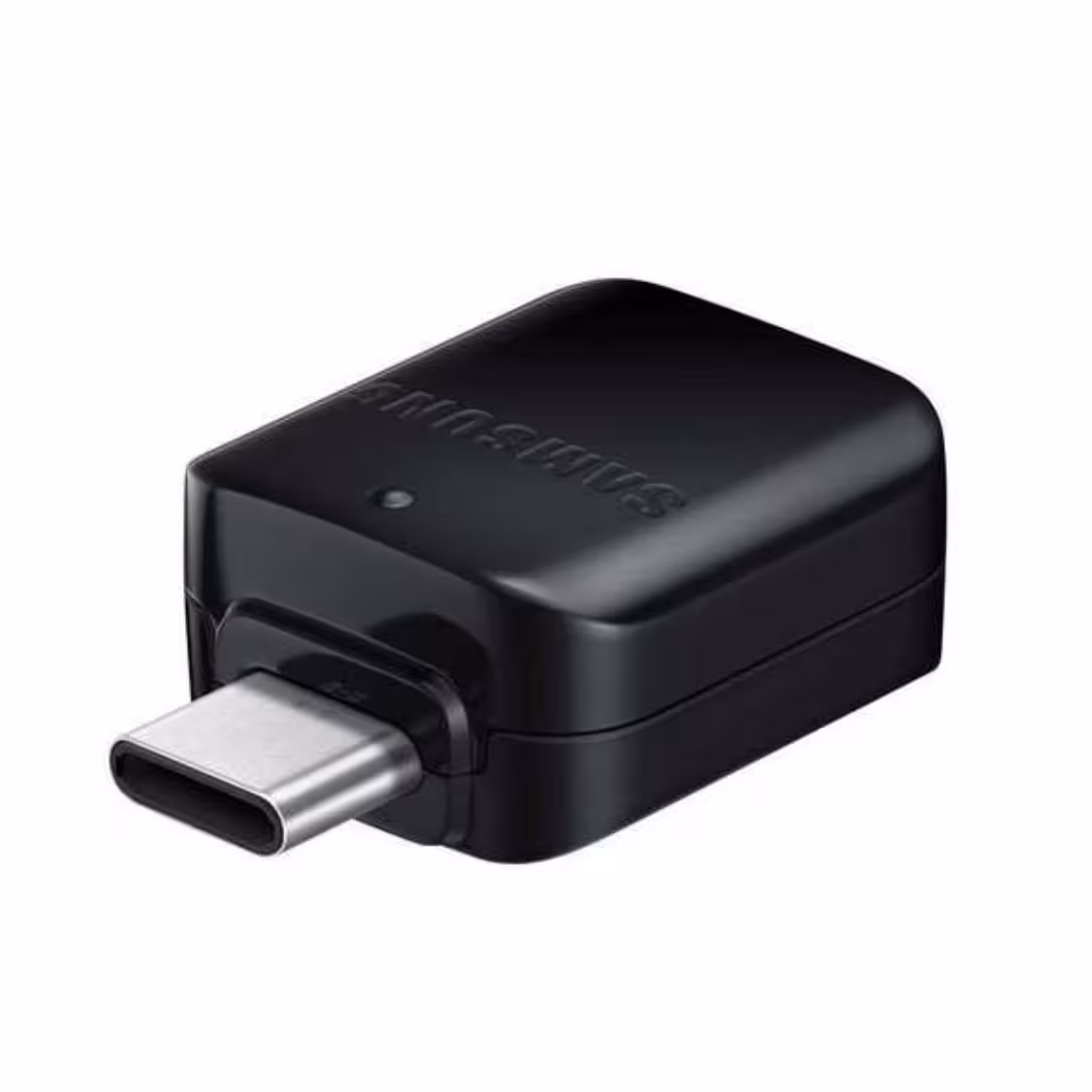 تبدیل OTG تایپ سی ( TYPec) سامسونگ رنگبندی مشکی و سفید