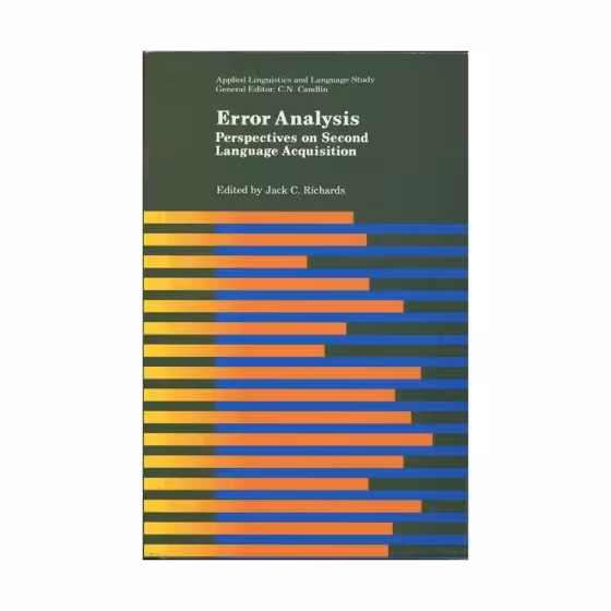 کتاب Error Analysis Perspectives on Second Language Acquisition