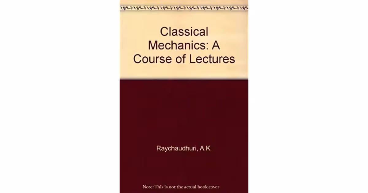 خرید و دانلود نسخه کامل کتاب Classical Mechanics: A Course of Lectures
