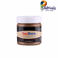 رنگ تزئینی اکلیلی آکریلیک قهوه ای ساندورا