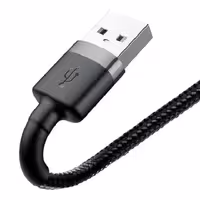کابل شارژ لایتنینگ بیسوس مدل Cafule CALKLF-RG1 طول 3 متر توان 2 آمپر