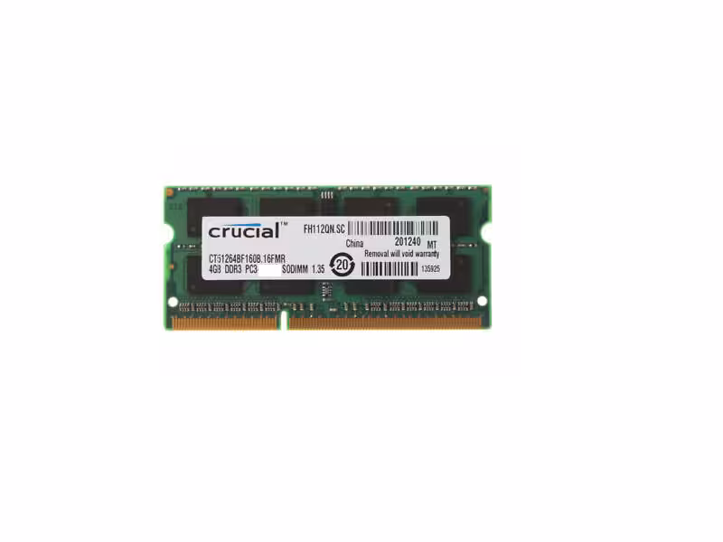 رم لپ تاپ کروشیال 4GB DDR3L-1866
