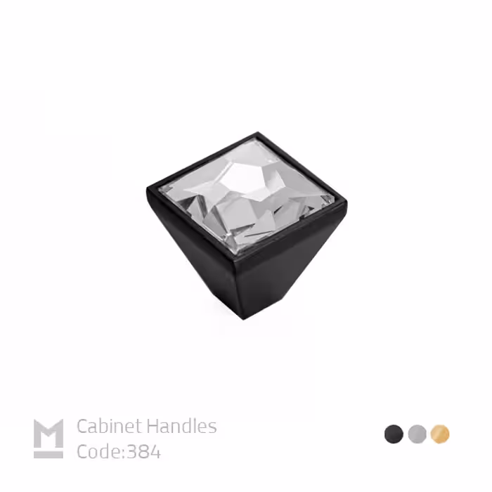 دستگیره تک پیچ ملونی 384 - یراقینو فروش یراق آلات کابینت و درب