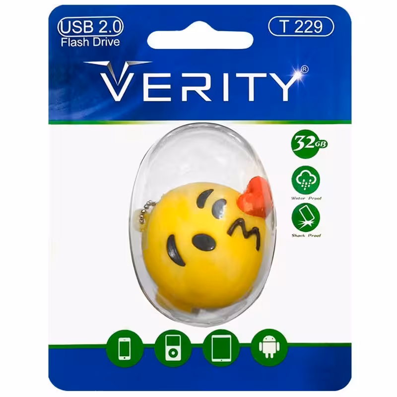 فلش مموری عروسکی 32 گیگ وریتی Verity T229