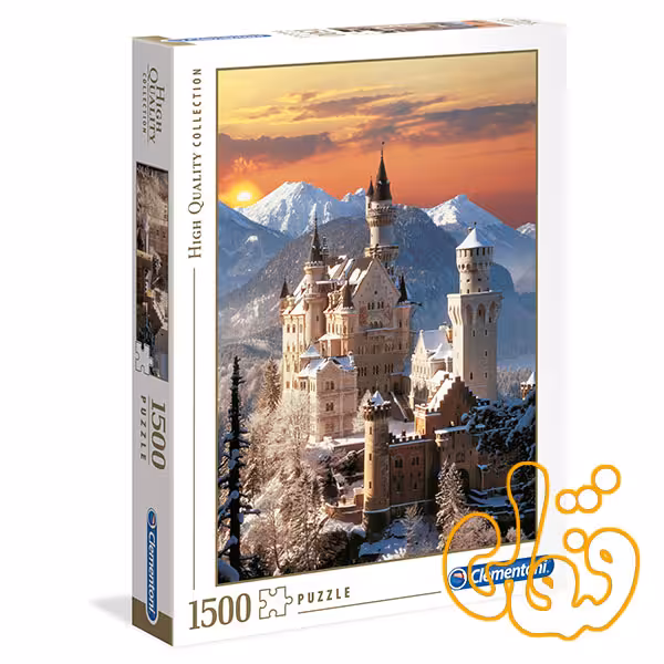 پازل کلمنتونی 1500 قطعه نیوشوانشتاین Neuschwanstein 31925