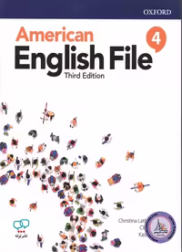 کتاب انگلیسی امریکن انگلیش فایل American English File 4 3th Edition