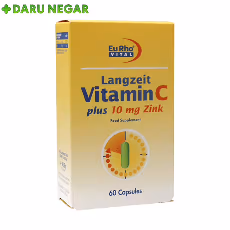 ویتامین سی و زینک 10 میلی گرم یوروویتال