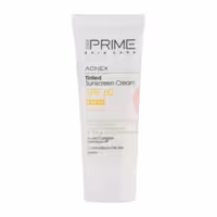 ضد آفتاب رنگی برند پرایم مدل Oil Free با SPF60، مناسب پوست چرب، حجم 40 میلی لیتر، رنگ بژ روشن