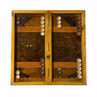 تخته نرد ریشه گردو 60 سانتی