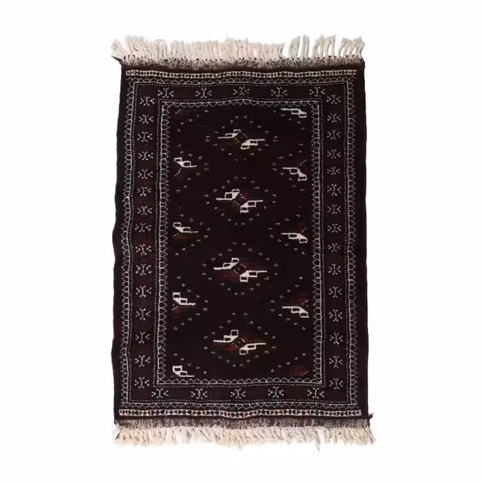 فرش قدیمی دستباف نیم متری کد 4020711