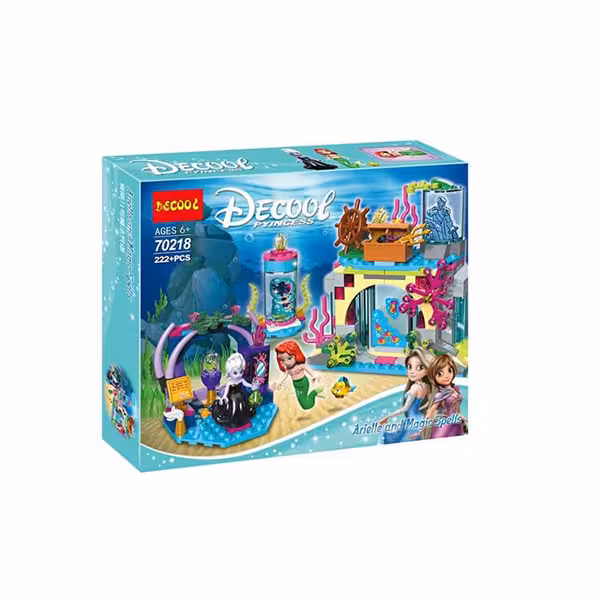 لگو پری دریایی و طلسم جادویی