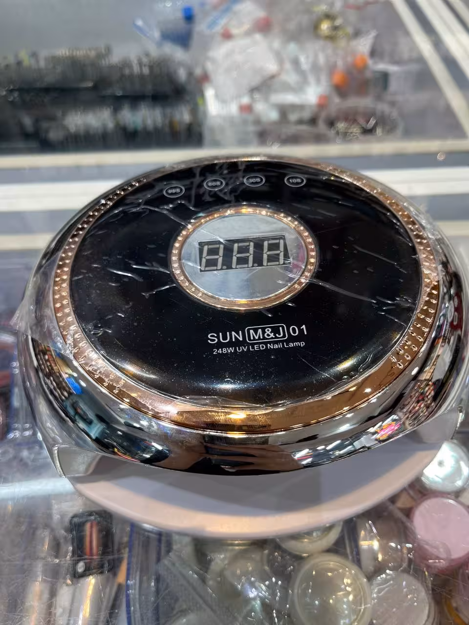 دستگاه یو وی لاک خشک کن 248 وات یووی ام جی M&J01 سان Sun