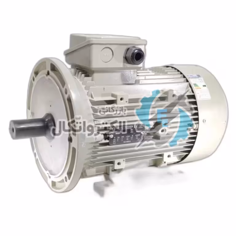 الکتروموتور 7.5 کیلووات (10 اسب ) 1450 دور الکتروژن فلنجدار B35