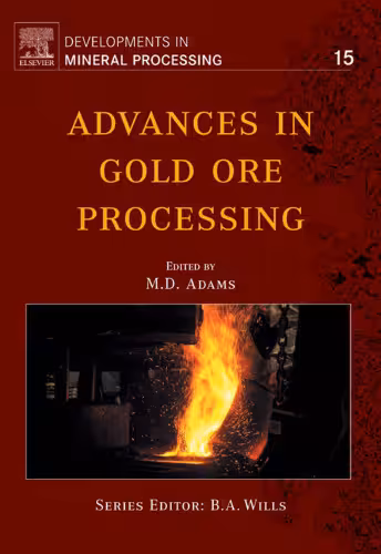 خرید و دانلود نسخه کامل کتاب Advances in Gold Ore Processing