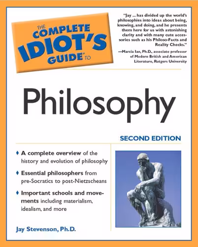 خرید و دانلود نسخه کامل کتاب Complete Idiot's Guide to Philosophy 2003