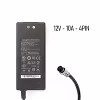 آداپتور 12 ولت 10 آمپر 4 پین