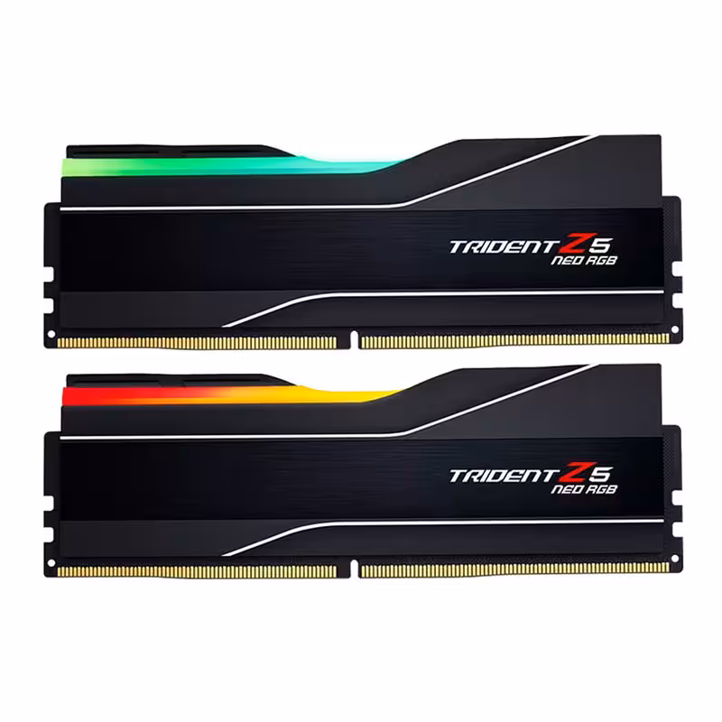 رم دسکتاپ DDR5 دو کاناله 6000 مگاهرتز جی اسکیل مدل TRIDENT Z NEO RGB ظرفیت 32 گیگابایت CL32