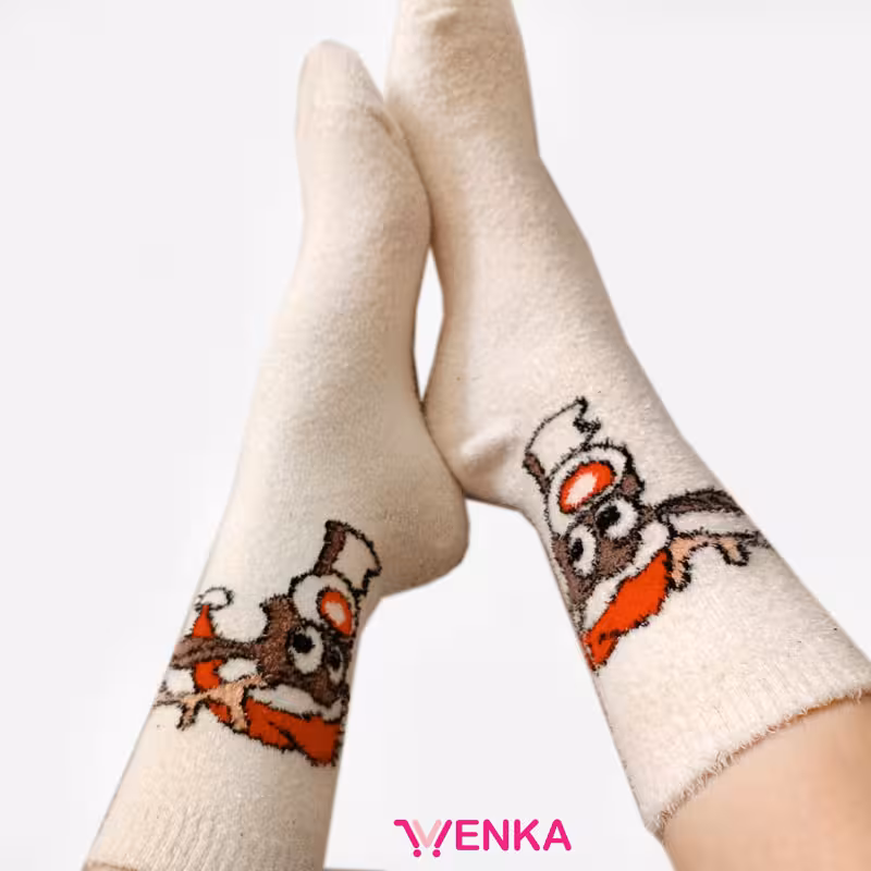 جوراب نیم ساق موهر کد10047