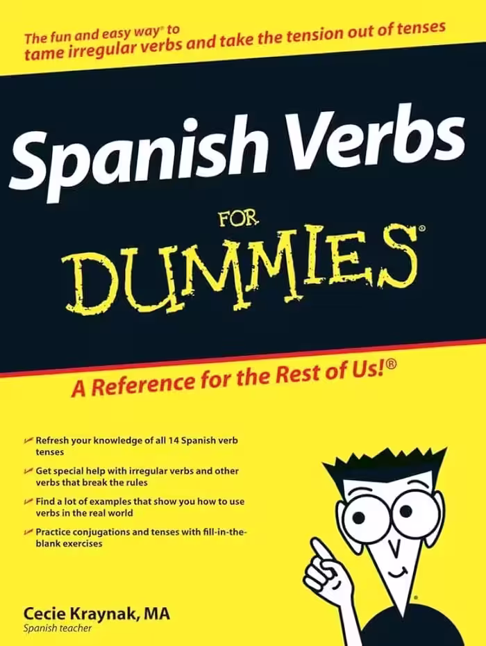 اسپنیش وربز فور دامیز | کتاب اسپانیایی Spanish Verbs For Dummies