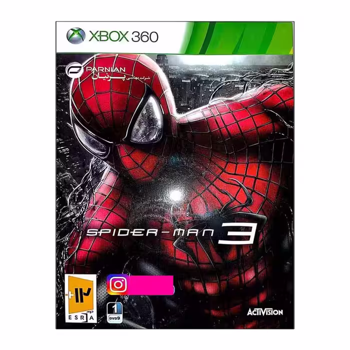 Spiderman 3-XBOX-پرنیان-1DVD9