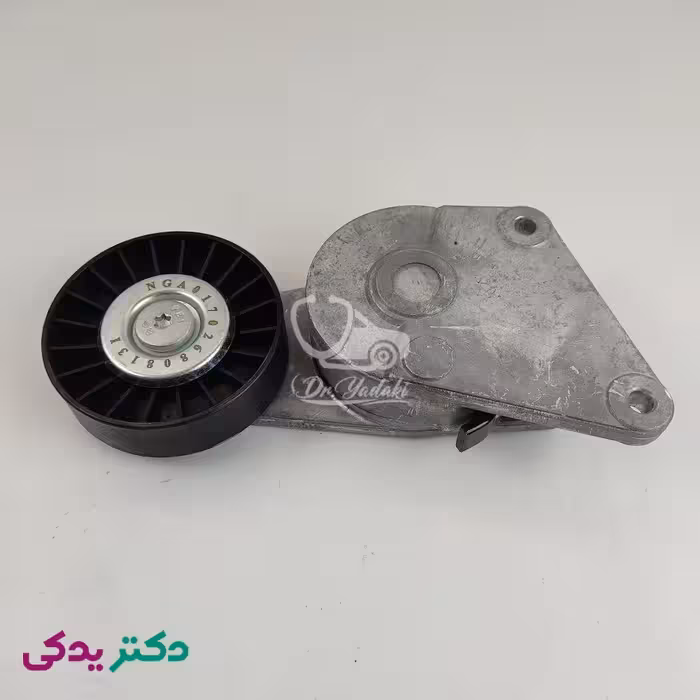غلتک تسمه سفت کن دینام پژو 405 (آلترناتور) کامل شرکتی ایساکو اصل 1160100999