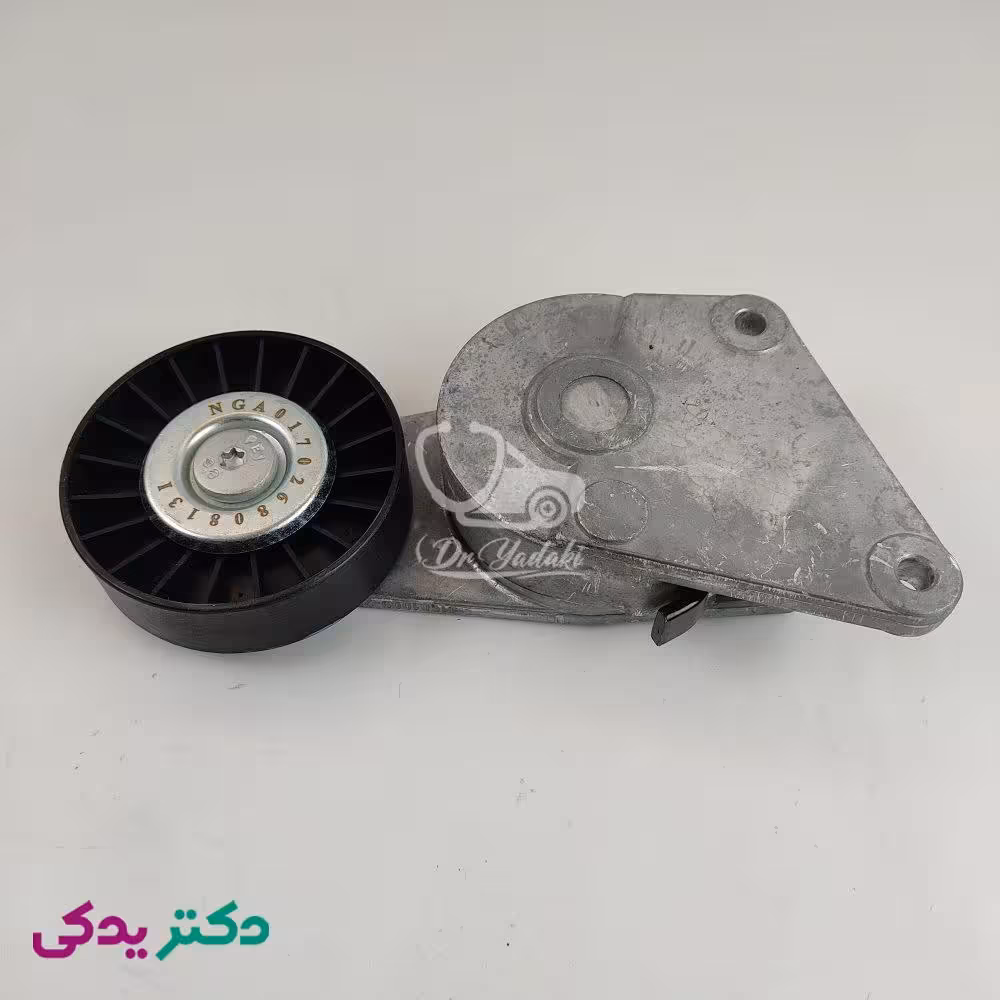 غلتک تسمه سفت کن دینام پژو 405 (آلترناتور) کامل شرکتی ایساکو اصل 1160100999