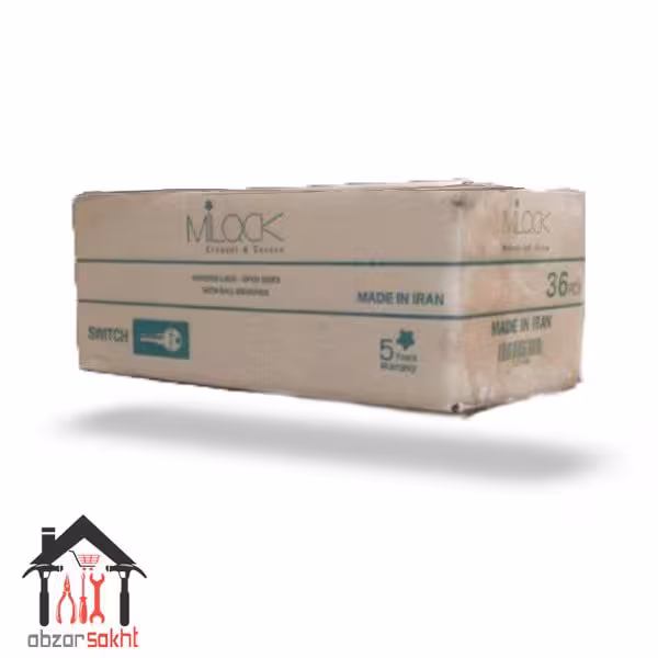 قفل 6.5 بلبرینگی میلاک سویچی سرویس کلیدی کارتن 36 عددی