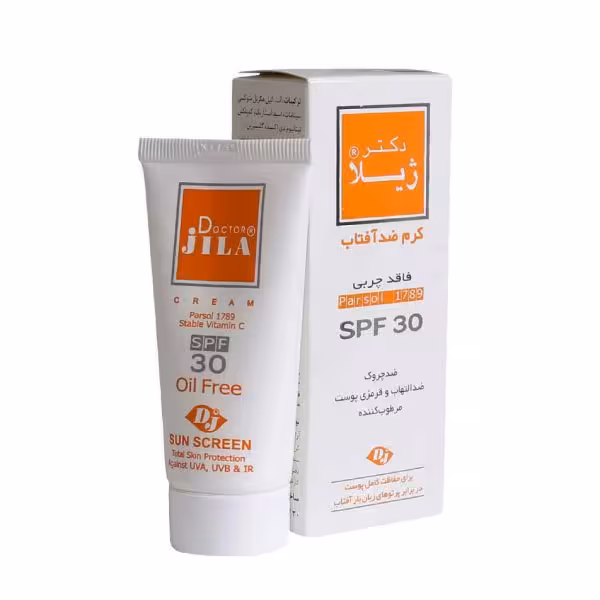 کرم ضد آفتاب دکتر ژیلا مدل Spf30 مناسب پوست های چرب حجم 65 میلی لیتر