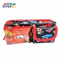 جامدادی دو زیپ و دو جیب طرح مک کوئین 3066sevil