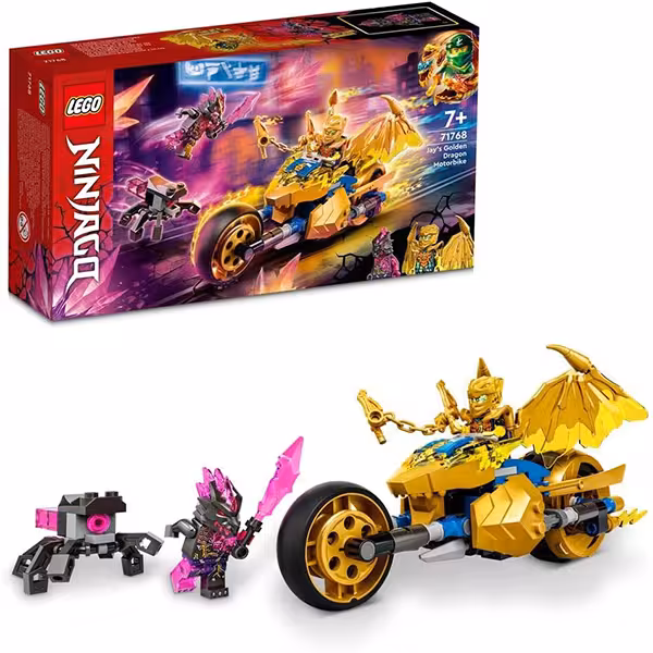 لگو Ninjago مدل Jay’s Golden Dragon Motorbike 71768