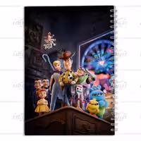 دفتر مشق کارتون داستان اسباب بازی ها