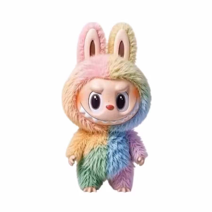 عروسک لبوبو (لابوبو) رنگین کمان Rainbow Bunny