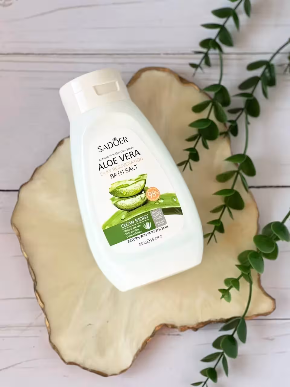 نمک حمام سادور مدل آلوئهورا BATH SALT SADOER