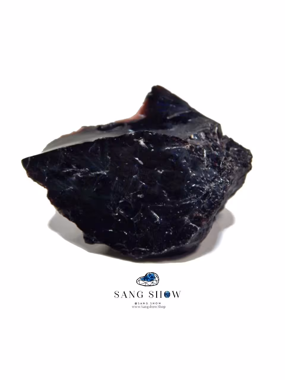 بلک ابسیدین سرخ ویژه نمونه استثنایی و اصل و معدنی S1368