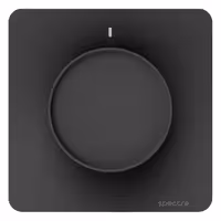 دیمر چرخشی هوشمند metis – مشکی – Tuya – WiFi – L   N