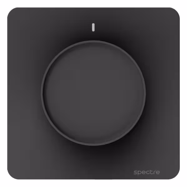 دیمر چرخشی هوشمند metis – مشکی – Tuya – WiFi – L   N