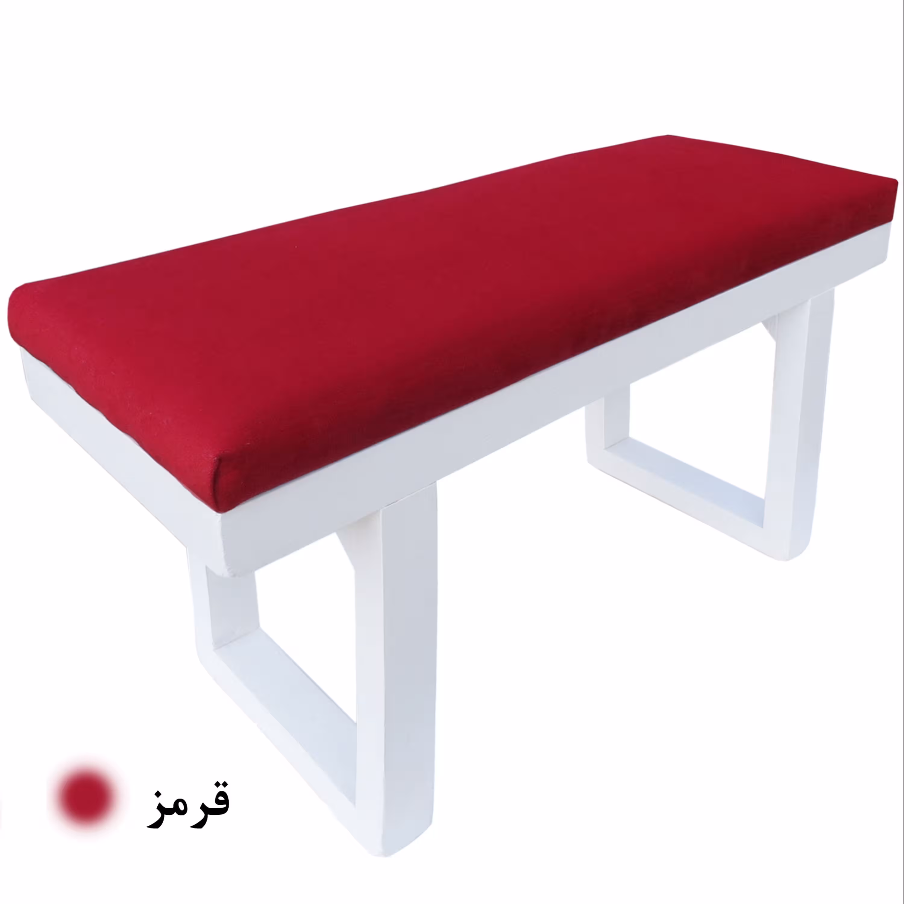 نیم کت چوبی سفید