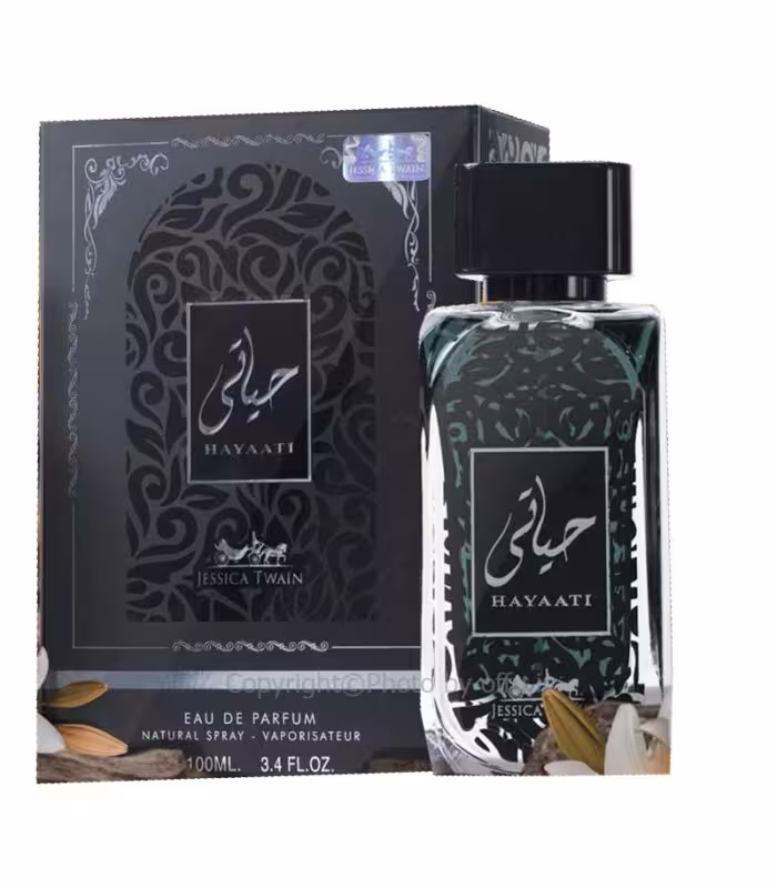 ادو پرفیوم مردانه جسیکا تواین مدل HAYAATI حجم 100 میلی لیتر