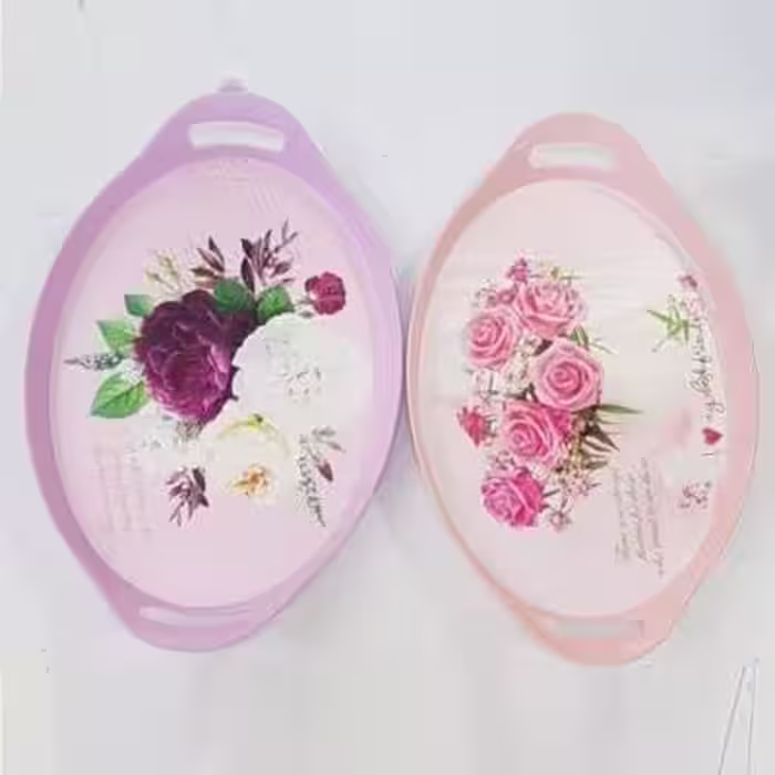 سینی بیضی طرح ترک سایز چهار