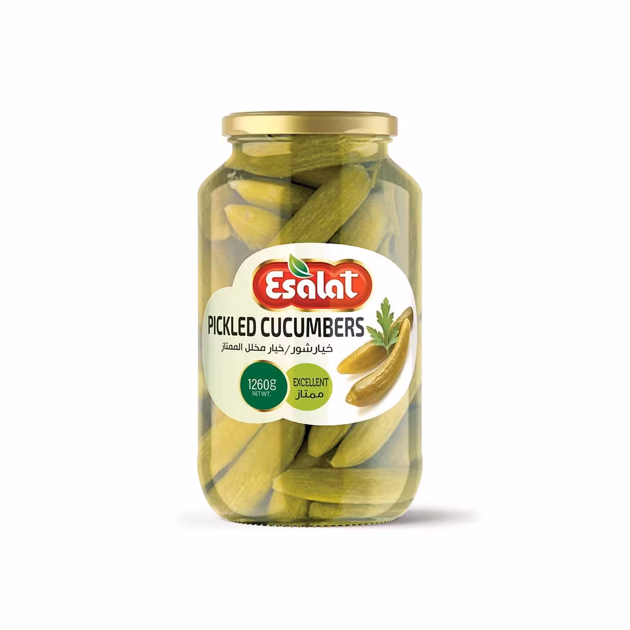 خیار شور ممتاز خانواده اصالت 1260 گرمی