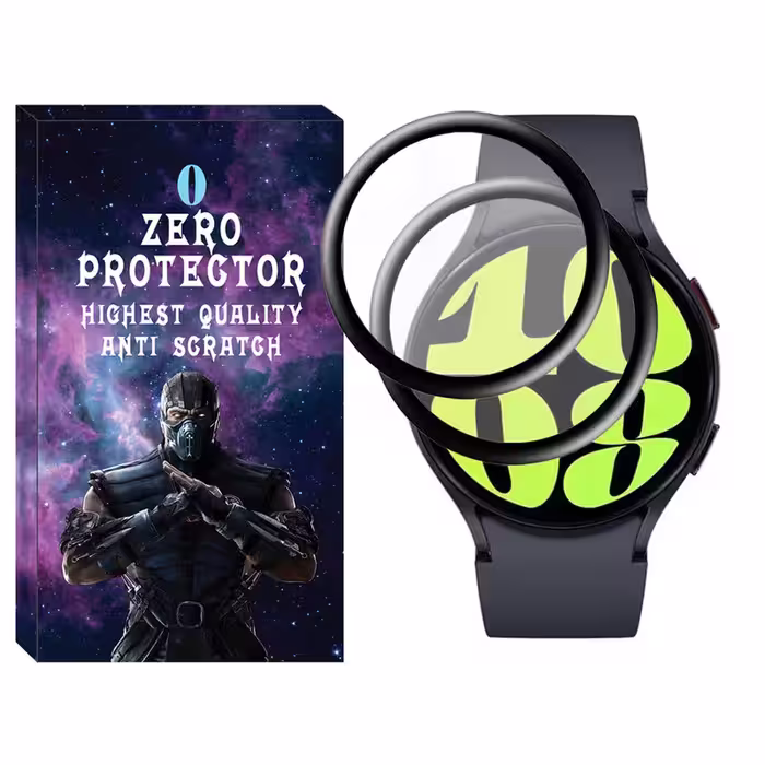 محافظ صفحه نمایش نانو زیرو مدل Pmma-ZR مناسب برای ساعت هوشمند سامسونگ Galaxy Watch 6 44mm بسته دو عددی