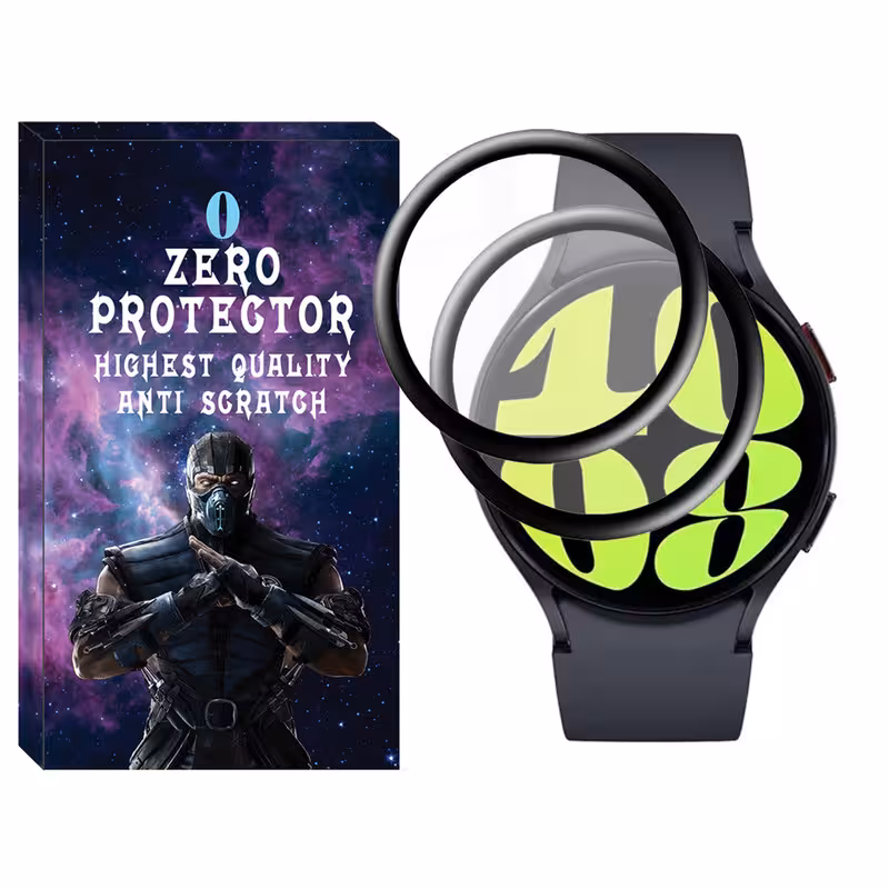 محافظ صفحه نمایش نانو زیرو مدل Pmma-ZR مناسب برای ساعت هوشمند سامسونگ Galaxy Watch 6 44mm بسته دو عددی
