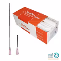 سرسوزن کانولا گیج 18 طول 110 مانافام با سرسوزن کنار گیج 18