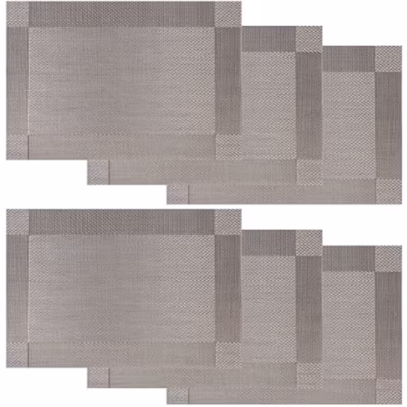 زیربشقابی مدل tq-001 بسته 6 عددی | کالا مکس