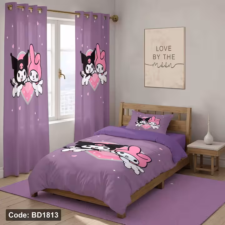 ست اتاق خواب کرومی کد BD1813