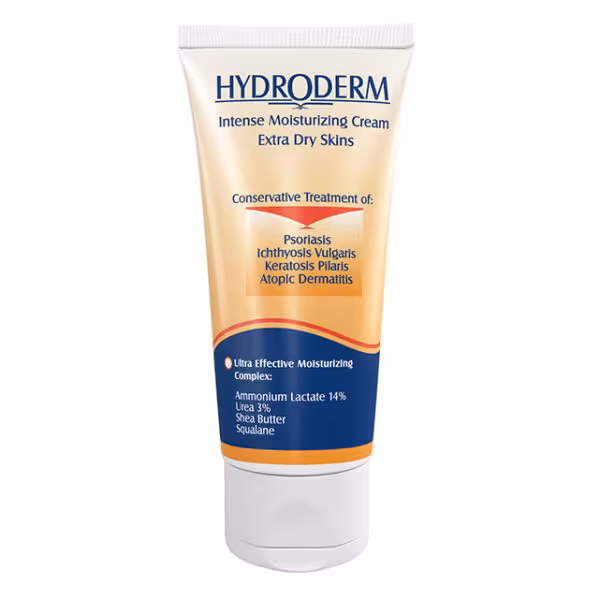 کرم مرطوب كننده قوی هیدرودرم Hydroderm Intense Moisturizing Cream For Dry And Very Dry Skins